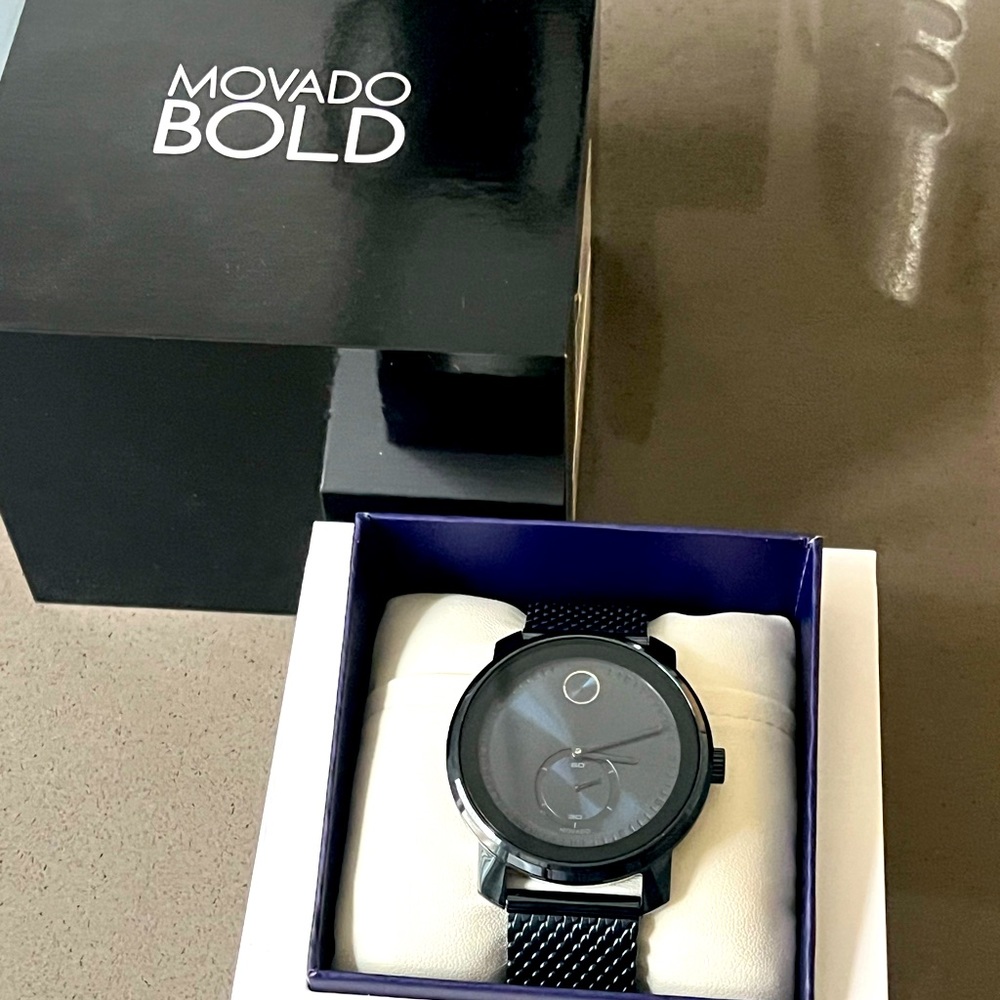 MOVADO BOLD watch. Like New only worn once